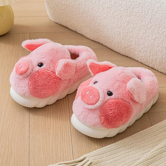 Walter's Cozy Farm™ Pig Slippers