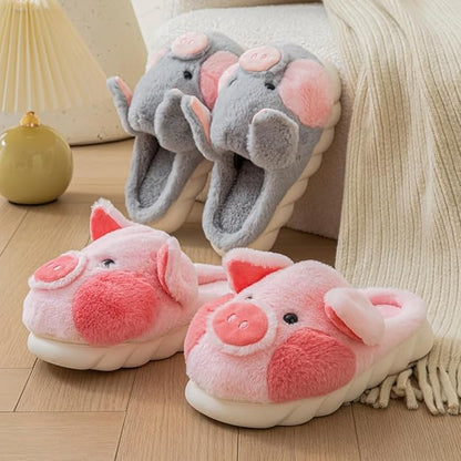 Walter's Cozy Farm™ Pig Slippers